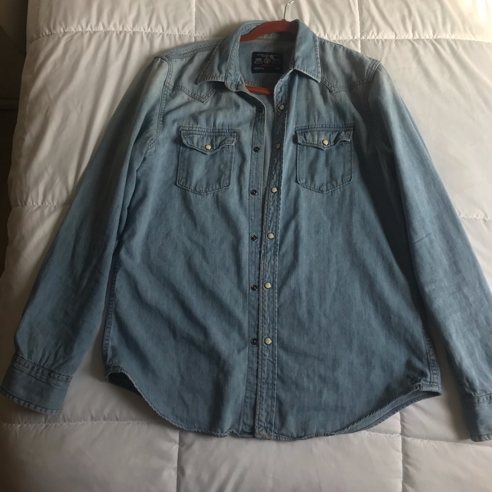 Jean shirt - Picture 2 of 3